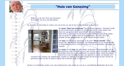 Desktop Screenshot of huisvangenezing.nl